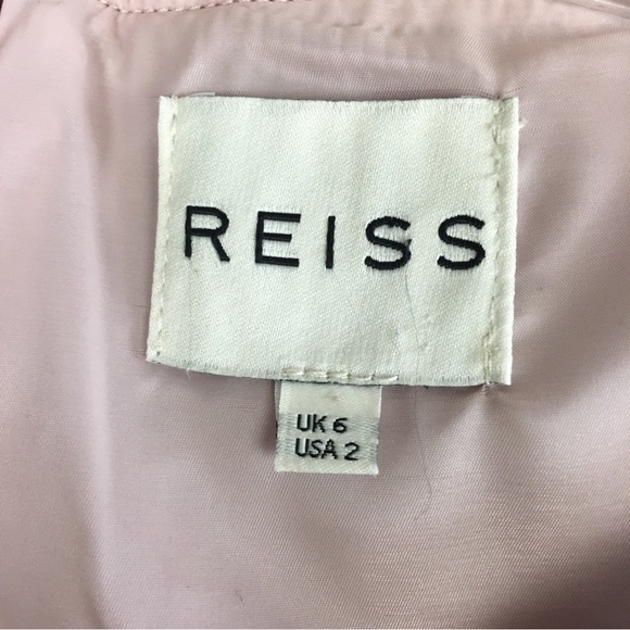 REISS PINK BODY CON DRESS PENSA SEAM BARBIECORE Size 2 - Picture 10 of 13